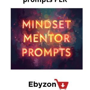 Mindset Mentor PLR: Daily Growth Content Kit 100 prompts